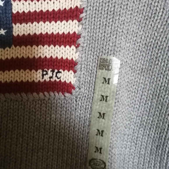 **HOST PICK** ** Price Drop**NWT Ralph Lauren USA sweater - Picture 3 of 3